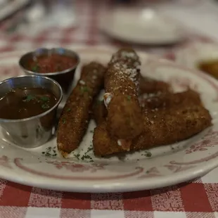 Prosciutto Wrapped Fried Mozzarella