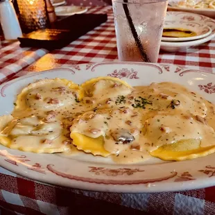 Mushroom Ravioli