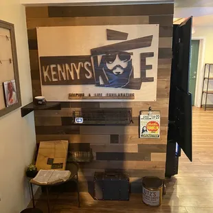 sushi and sashimi, interior