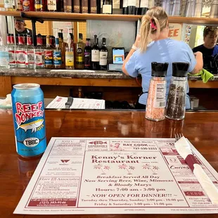 Reef Donkey, local brew.