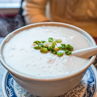 Preserved Egg and Pork Congee