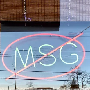 No MSG