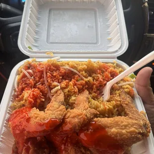 3pc 3 Wings with Fried Rice