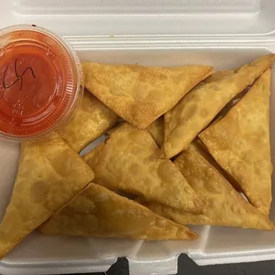Cheese Wonton (Crab Rangoon)
