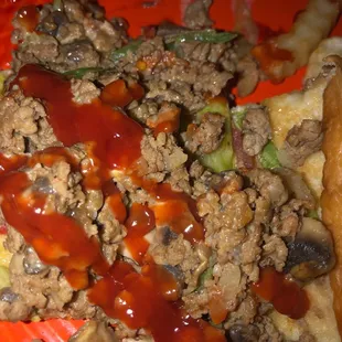 a plate of food