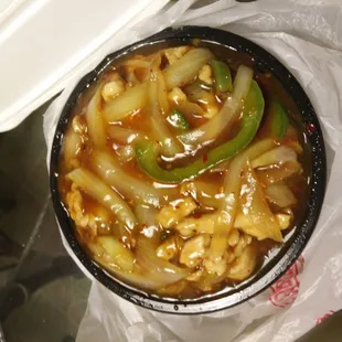 Szechuan chicken