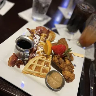 Chicken &amp; Waffles