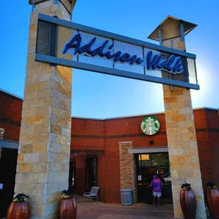 In the Addison Walk strip mall, actually a nice area.