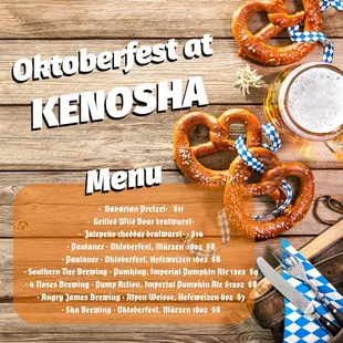 Come celebrate the Breckenridge Oktoberfest Weekend with us! This menu will run from September 12th - 22nd, 2024.  Prost!