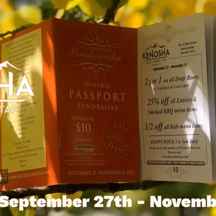 Dining Passports are now on sale!