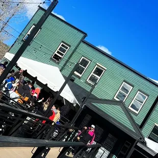 we&apos;ve got a massive patio with great views of the TenMile Range