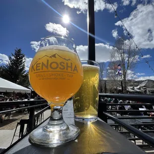 come grab a #HappyHour  craft beer with us on the patio!