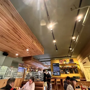 Bar and dining area