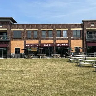 The Kenosha Tap House has some outdoor seating.