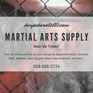 Visit our online store www.kenpokaratellc.com