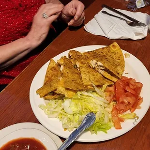 Chicken quesadilla