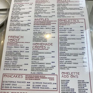 Definitely needed a current pic of the menu to show updated pricing.
