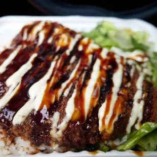 Fresh ahi katsu (regular plate - $15 as of March 2024)