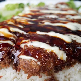 Fresh ahi katsu (got bigger this visit.  16oz fish)