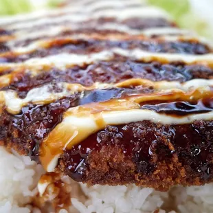 Ahi katsu w/ tonkatsu sauce and garlic aioli (regular plate)