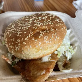 Grilled Ahi Sandwich