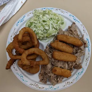 Pulled BBQ plate (large)