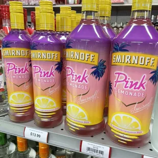 Smirnoff pink lemonade