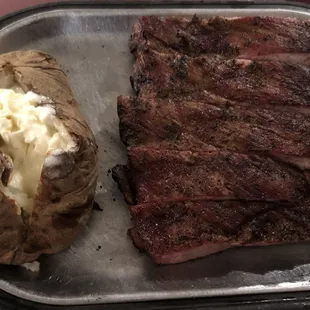 steak, food