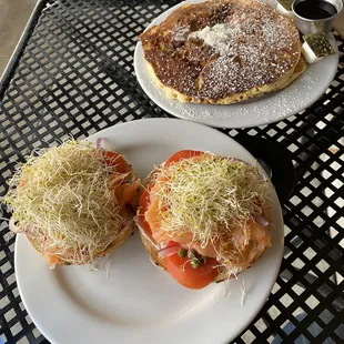 Lox &amp; Cinnamon Pancake