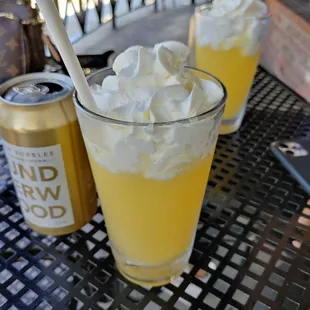 Orange Cream Mimosa.