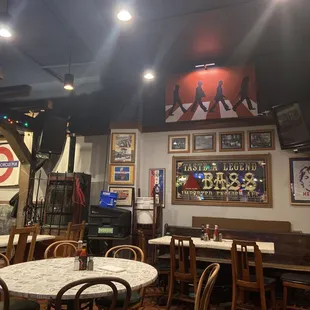 Beautiful atmosphere inside.