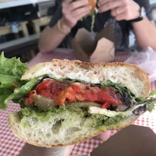 Veggie sandwich
