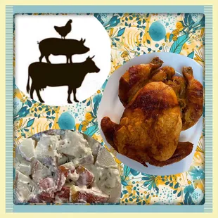 Montage of images from Kensington Fine Foods