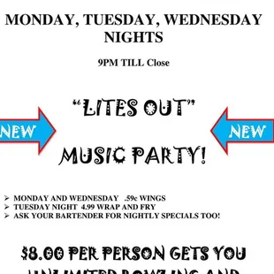 a flyer for the event