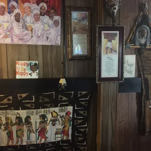 Love the African theme and decor. I felt so spiritually connected in the space.