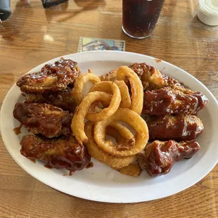 BBQ wings. Best in town!