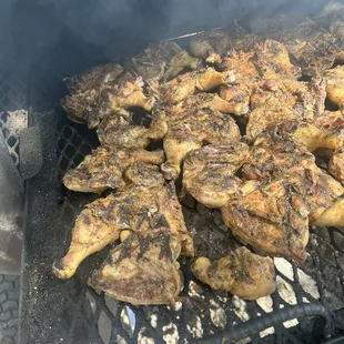 Jerk bbq chicken