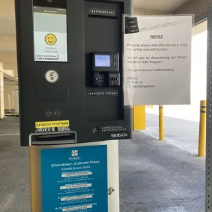 6/8/22. Parking in the back lot of the Chinatown Cultural Plaza. Rates will go up 7/1/22