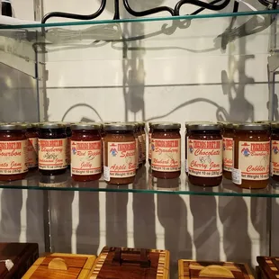 jars of preserves