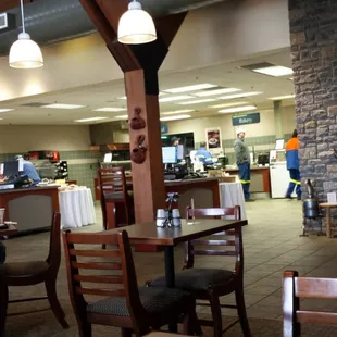 Cafeteria-style cafe