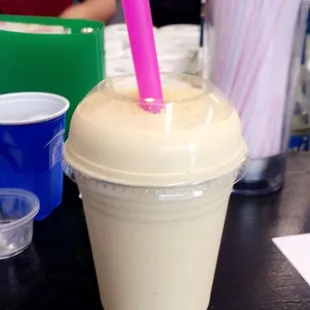 Peanut butter pie smoothie deliciousness