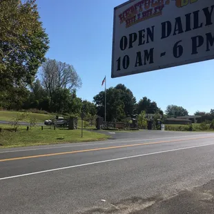 Across the road from the Wickliffe mounds state historic site