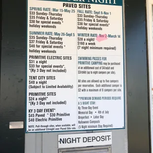 Rates posted 3/3/18