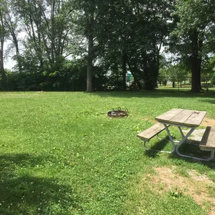 Part of the view of site #156 that backs up to the Rolex area