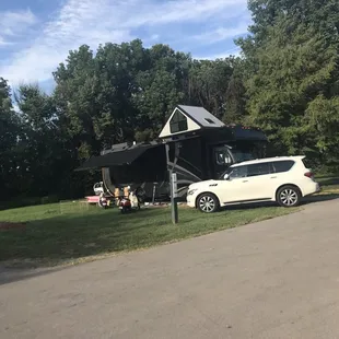 Fits all sizes from tents to Rvs