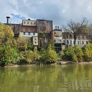 Buffalo Trace Distillery from the KY River