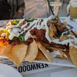 Brisket nachos