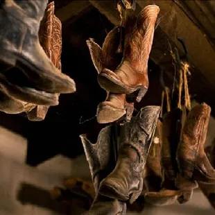 Someone left their boots behind...