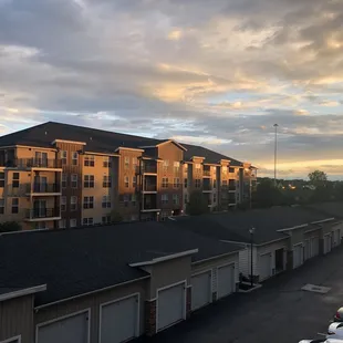 Balcony view after a storm