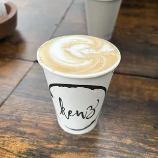 Pistachio latte
